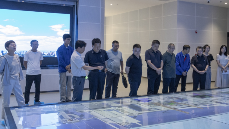 白银市委常委、市纪委书记董兆生一行到刘化化工公司调研领导工作