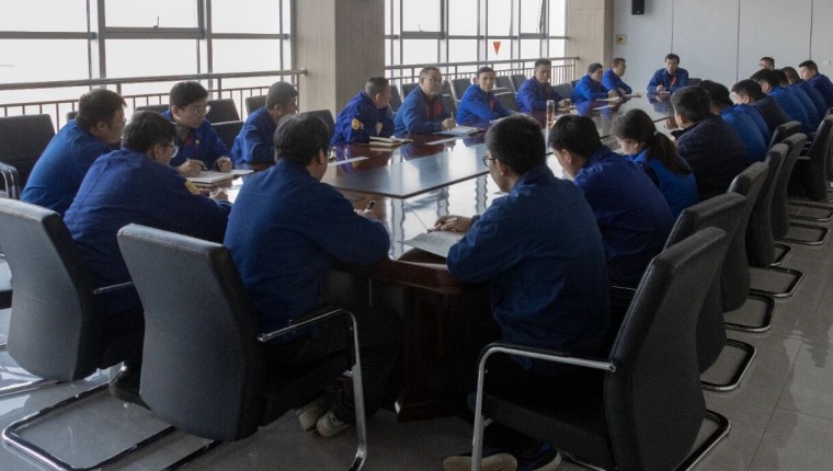 刘化化工公司召开三聚氰胺项目表出培训部署会