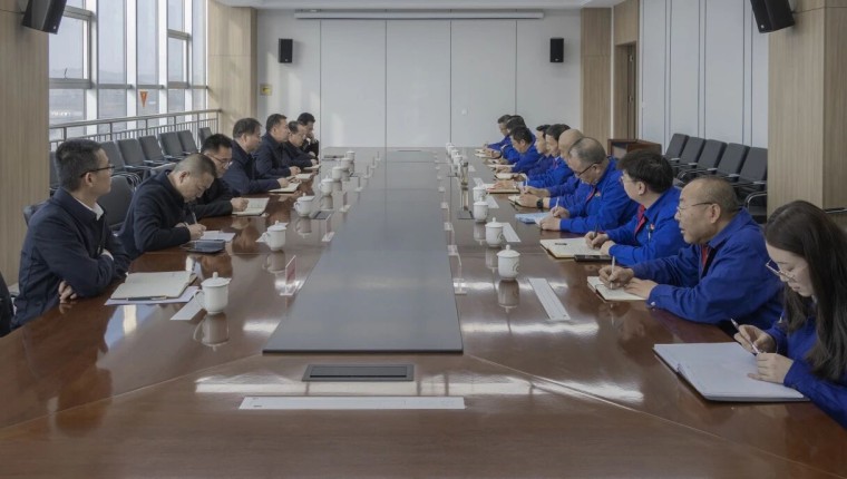 白银市辅导到公司调研安全出产情况